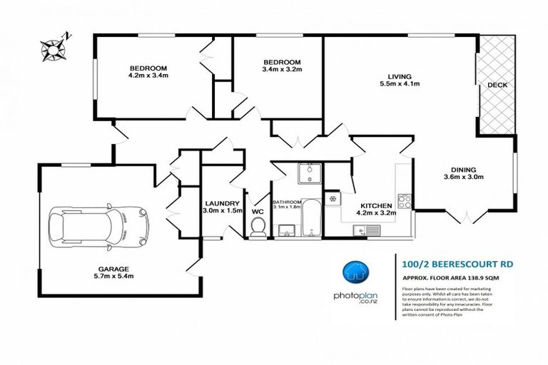 Photo of property in 2/100 Beerescourt Road, Beerescourt, Hamilton, 3200