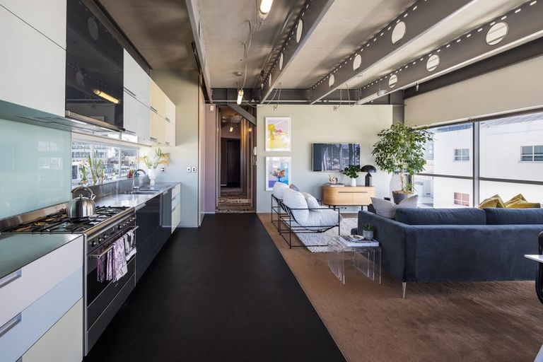 Photo of property in Cubana Apartments, 12/158 Cuba Street, Te Aro, Wellington, 6011