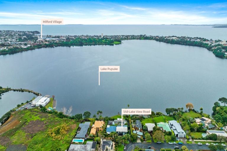 Photo of property in 1/49 Lake View Road, Takapuna, Auckland, 0622