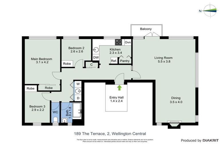 Photo of property in Jellicoe Towers, 191 The Terrace, Wellington Central, Wellington, 6011
