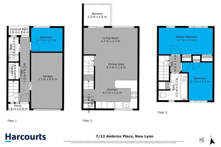 Photo of property in Lynn Park Terrace, 7/12 Ambrico Place, New Lynn, Auckland, 0600