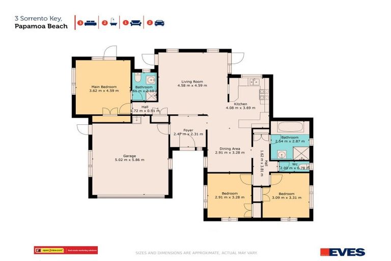 Photo of property in 3 Sorrento Key, Papamoa Beach, Papamoa, 3118
