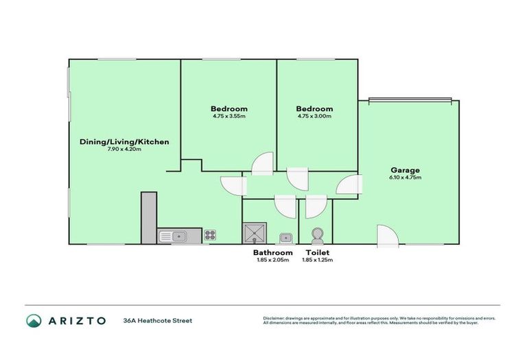 Photo of property in 1/36 Heathcote Street, Woolston, Christchurch, 8023