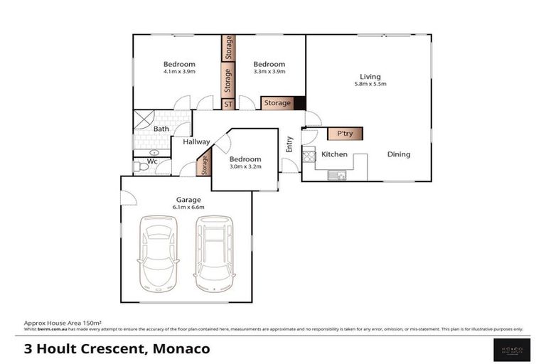 Photo of property in 3 Hoult Crescent, Monaco, Nelson, 7011