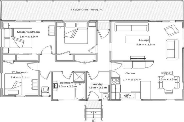 Photo of property in 1 Kayle Glen, West Harbour, Auckland, 0618