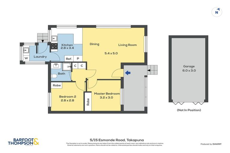 Photo of property in 5/15 Esmonde Road, Takapuna, Auckland, 0622