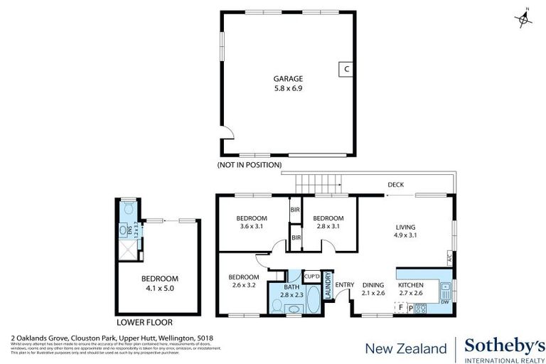 Photo of property in 2 Oaklands Grove, Clouston Park, Upper Hutt, 5018