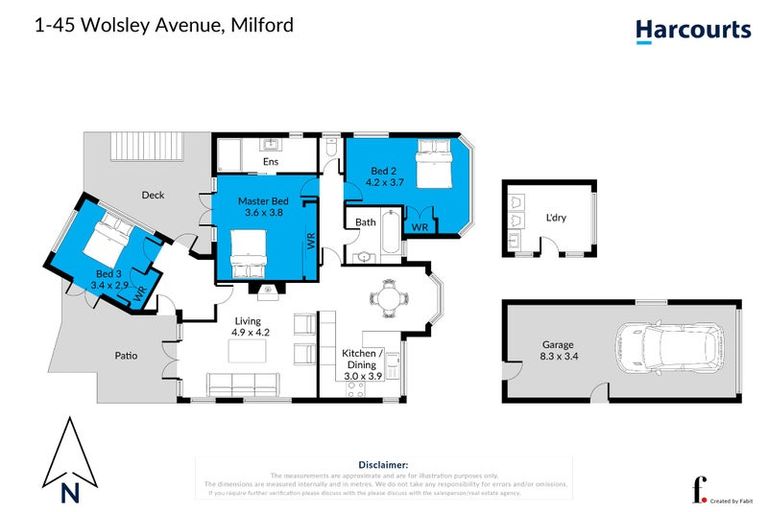 Photo of property in 1/45 Wolsley Avenue, Milford, Auckland, 0620