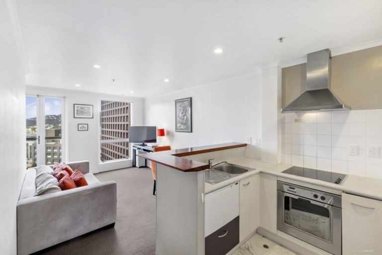 Photo of property in Terrace Heights Apartments, 12d/163 The Terrace, Wellington Central, Wellington, 6011