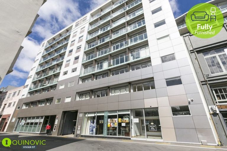 Photo of property in Monvie Apartments, 409/15 Holland Street, Te Aro, Wellington, 6011