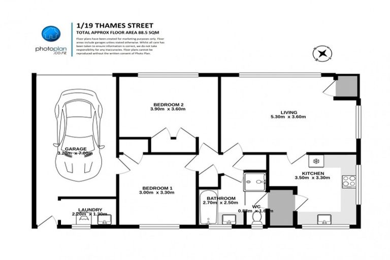 Photo of property in 1/19 Thames Street, Claudelands, Hamilton, 3214