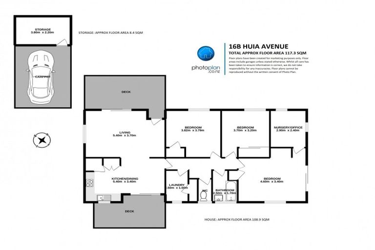 Photo of property in 16b Huia Avenue, Forest Lake, Hamilton, 3200