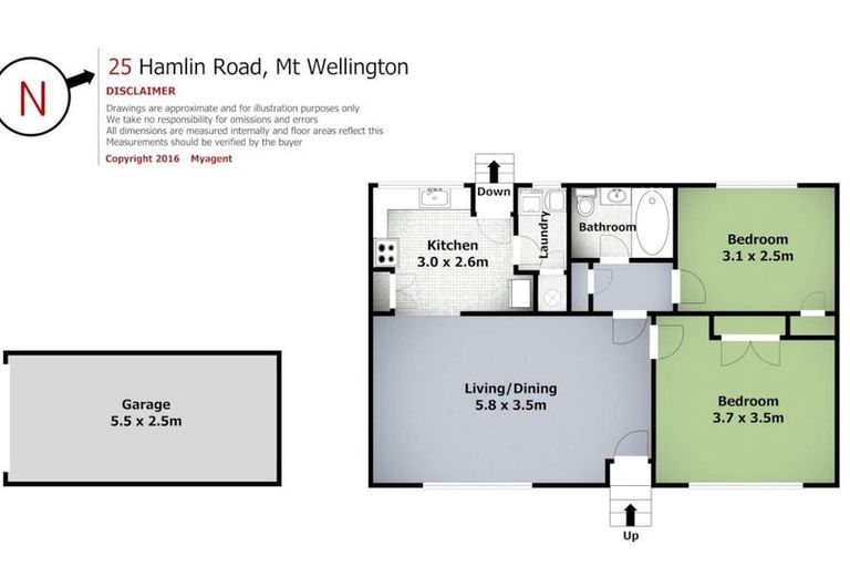 Photo of property in 2/25 Hamlin Road, Mount Wellington, Auckland, 1060