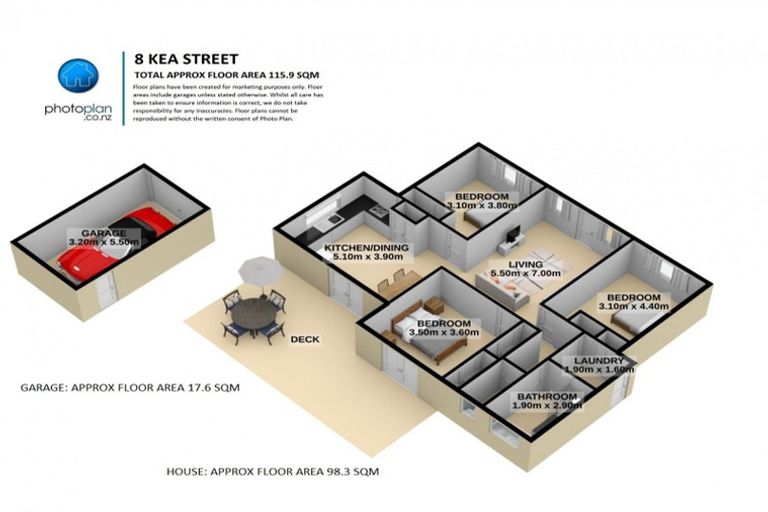 Photo of property in 8 Kea Street, Frankton, Hamilton, 3204