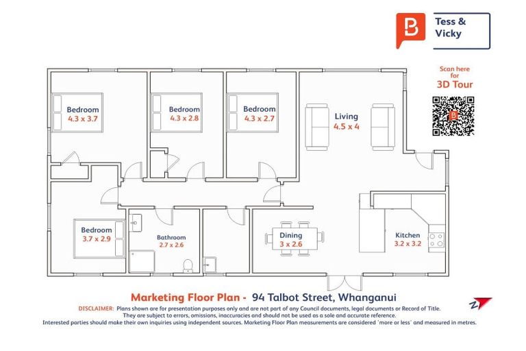 Photo of property in 94 Talbot Street, Whanganui East, Whanganui, 4500