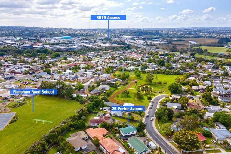 Photo of property in 2b Porter Avenue, Te Atatu South, Auckland, 0610