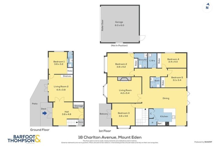 Photo of property in 18 Charlton Avenue, Mount Eden, Auckland, 1024