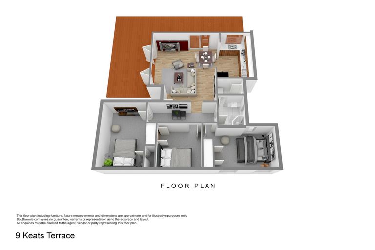 Photo of property in 9 Keats Terrace, Leamington, Cambridge, 3432