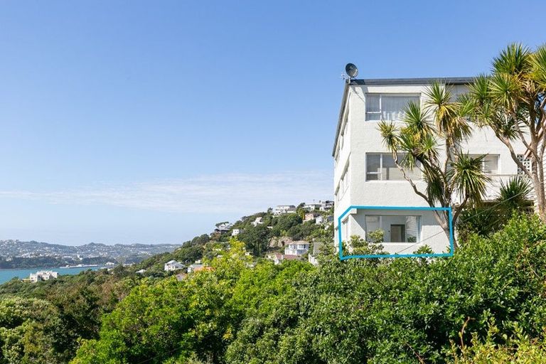 Photo of property in Grafon Court Flats, 3/53 Grafton Road, Roseneath, Wellington, 6011