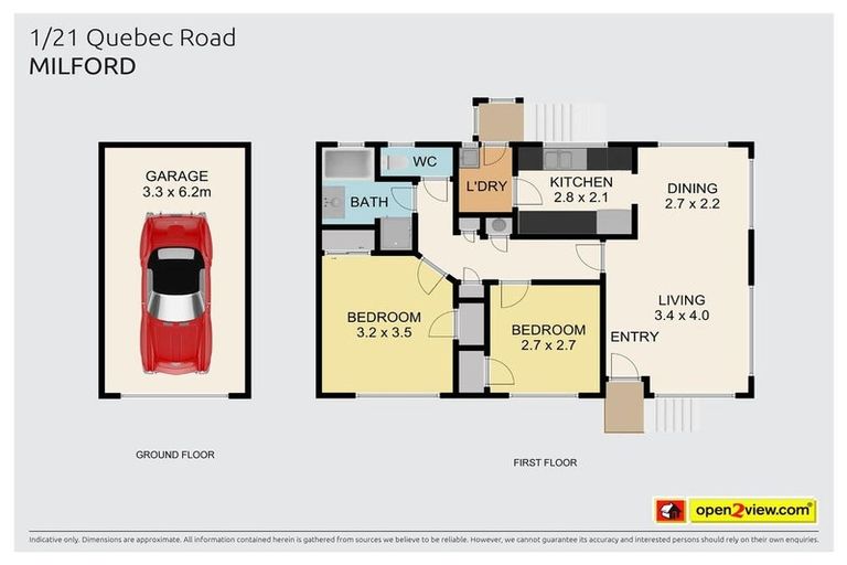 Photo of property in 1/21 Quebec Road, Milford, Auckland, 0620