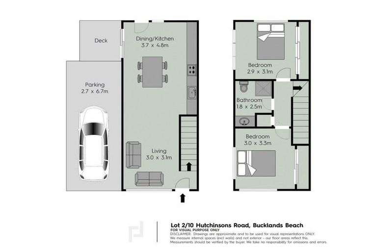 Photo of property in 2/10 Hutchinsons Road, Bucklands Beach, Auckland, 2014