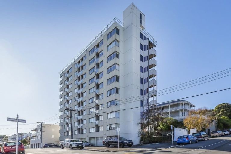 Photo of property in Melksham Towers, 501/131 Brougham Street, Mount Victoria, Wellington, 6011