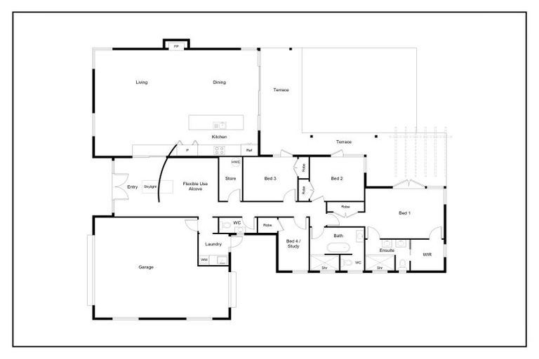 Photo of property in 54 Rochfort Road, Havelock North, 4130
