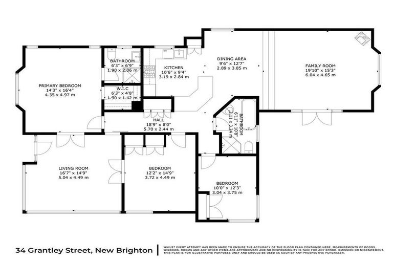 Photo of property in 34 Grantley Street, New Brighton, Christchurch, 8083