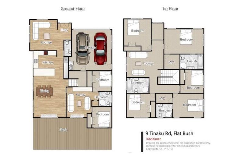 Photo of property in 9 Tinaku Road, Flat Bush, Auckland, 2019