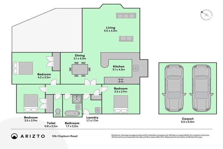 Photo of property in 51b Clayburn Road, Glen Eden, Auckland, 0602