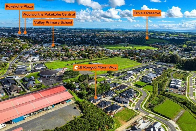 Photo of property in 18 Rongoa Maori Way, Pukekohe, 2120