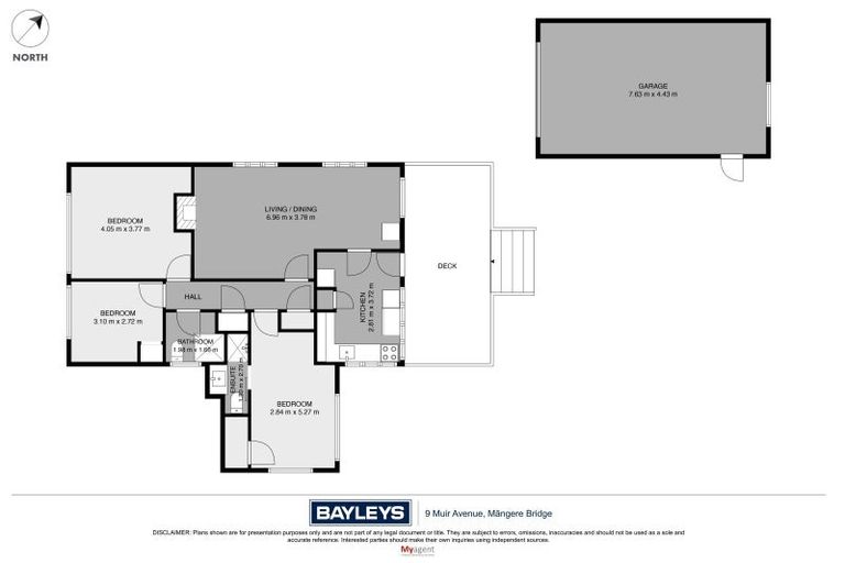 Photo of property in 9 Muir Avenue, Mangere Bridge, Auckland, 2022