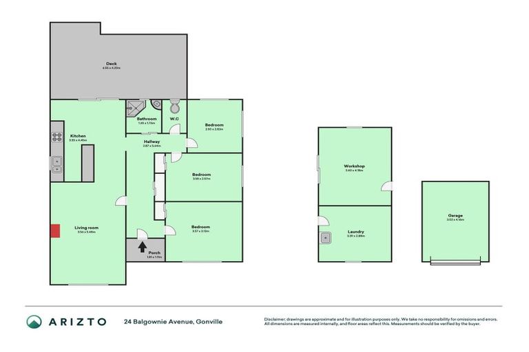 Photo of property in 24 Balgownie Avenue, Gonville, Whanganui, 4501