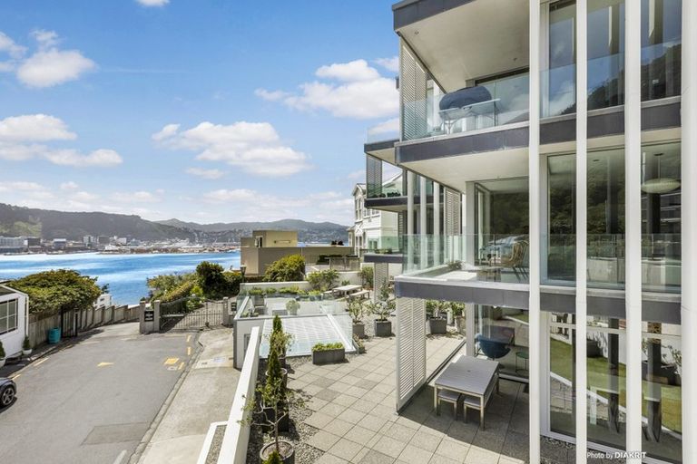 Photo of property in Alto Apartments, 1a/22 Telford Terrace, Oriental Bay, Wellington, 6011