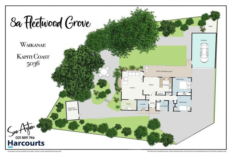 Photo of property in 8a Fleetwood Grove, Waikanae, 5036