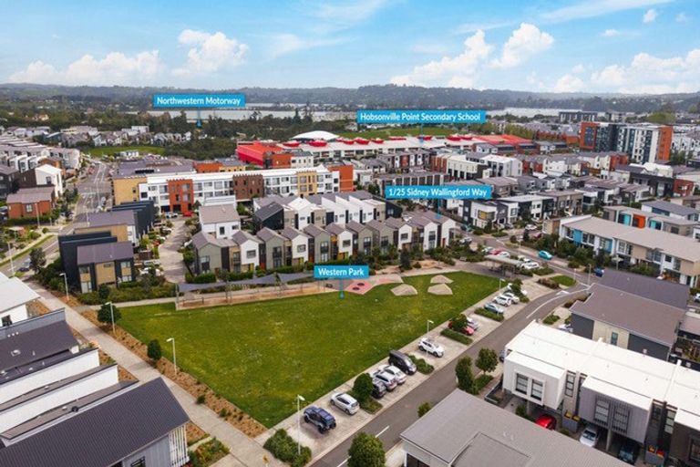 Photo of property in 1/25 Sidney Wallingford Way, Hobsonville, Auckland, 0616