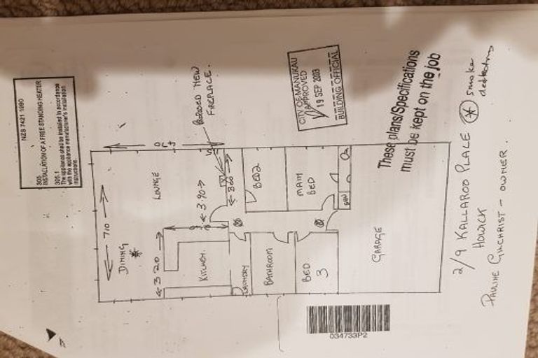 Photo of property in 2/9 Kallaroo Place, Botany Downs, Auckland, 2010