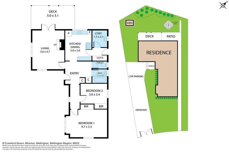 Photo of property in 8 Crawford Green, Miramar, Wellington, 6022