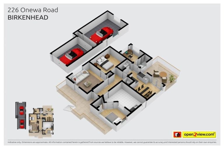 Photo of property in 226 Onewa Road, Birkenhead, Auckland, 0626