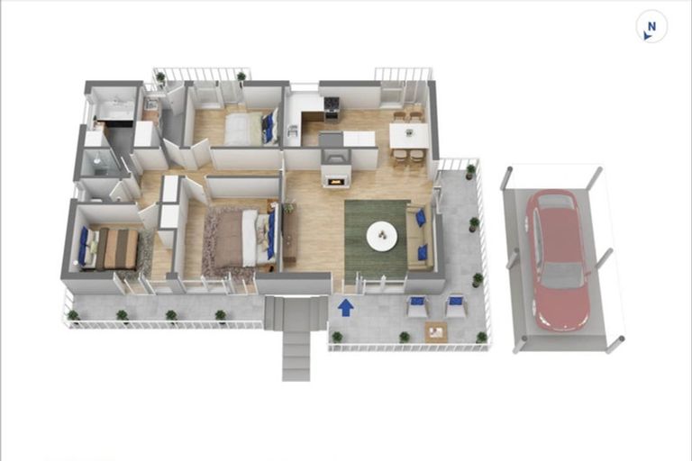 Photo of property in 4/23 Luckens Road, West Harbour, Auckland, 0618