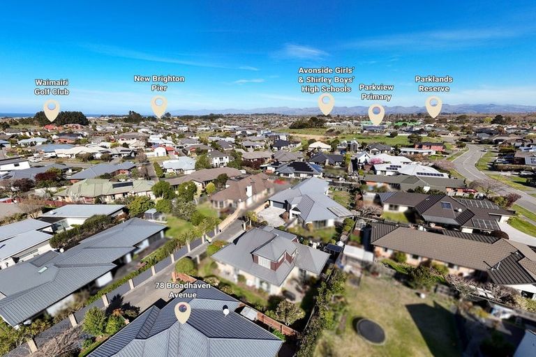 Photo of property in 78 Broadhaven Avenue, Parklands, Christchurch, 8083