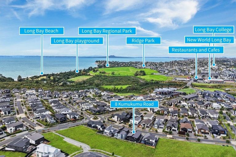 Photo of property in 8 Kumukumu Road, Long Bay, Auckland, 0630