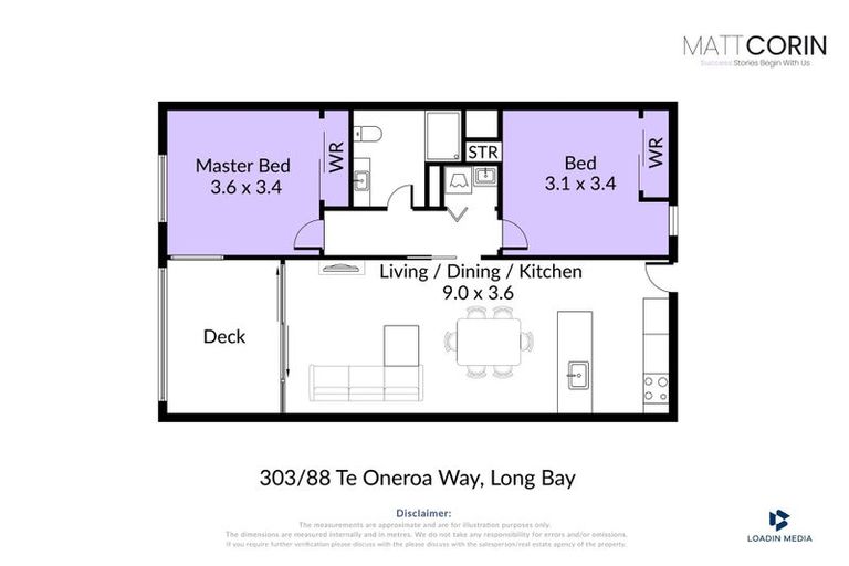 Photo of property in 303/167 Glenvar Ridge Road, Long Bay, Auckland, 0630