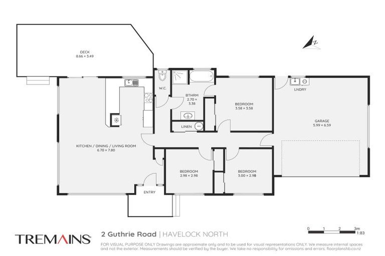 Photo of property in 2 Guthrie Road, Havelock North, 4130