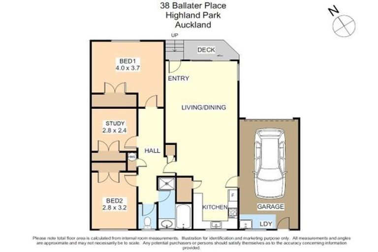 Photo of property in 2/38 Ballater Place, Highland Park, Auckland, 2010