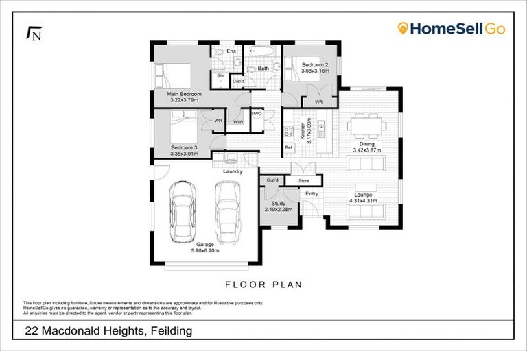 Photo of property in 22 Macdonald Heights, Feilding, 4702