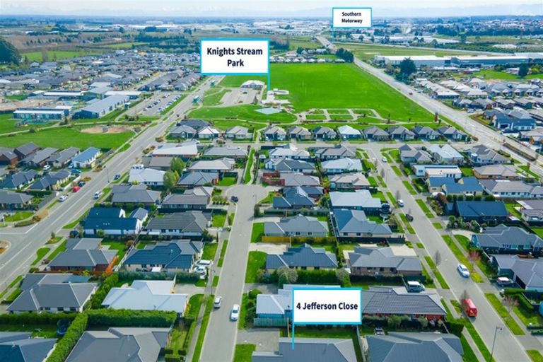 Photo of property in 4 Jefferson Close, Halswell, Christchurch, 8025