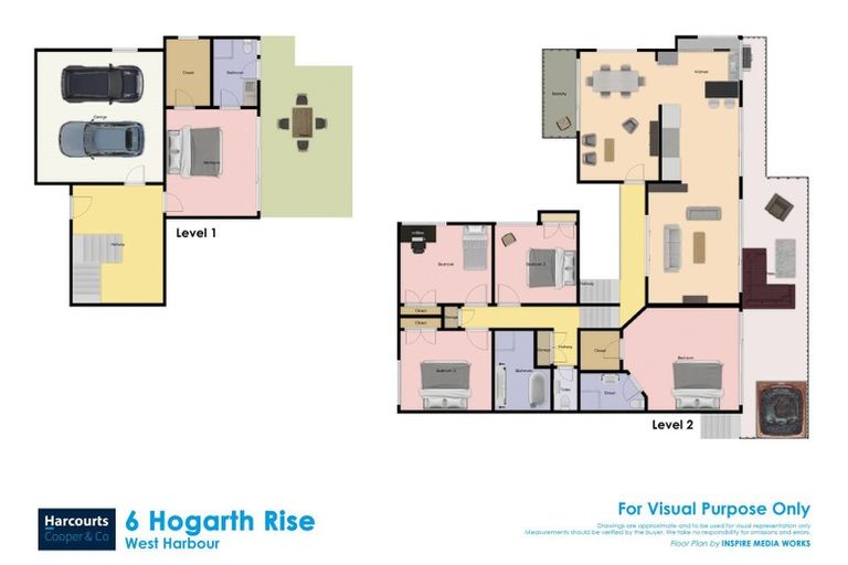 Photo of property in 6 Hogarth Rise, West Harbour, Auckland, 0618