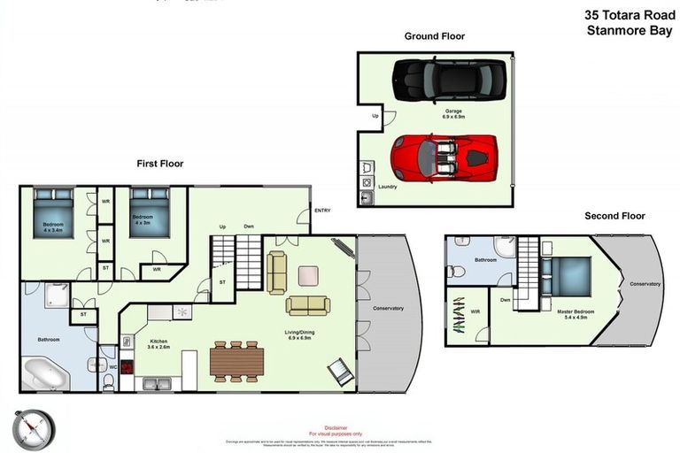 Photo of property in 35 Totara Road, Stanmore Bay, Whangaparaoa, 0932