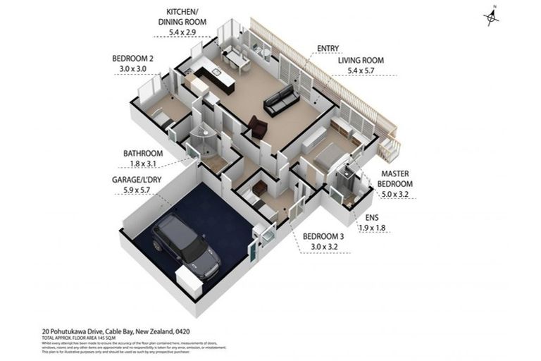 Photo of property in 20 Pohutukawa Drive, Cable Bay, 0420